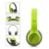Auriculares gamer inalámbricos CAT Gaming LEF-1058 verde con luz LED