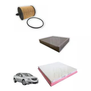 Kit De Filtros Buick Verano 2.4l 12-17