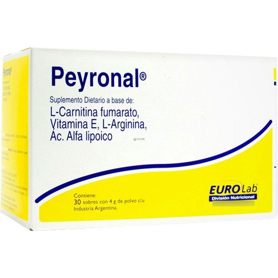 Peyronal 30 Sobres Peyronie Laboratorio Eurolab