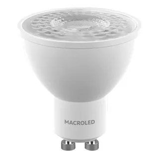 Foco Led Macroled Cps-dp-gu10-20 Dicroica Color Blanco Cálido 7w 220v 2700k Por 10 Unidades