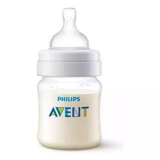 Mamadera Avent Classic 125ml 0m+ Transparente