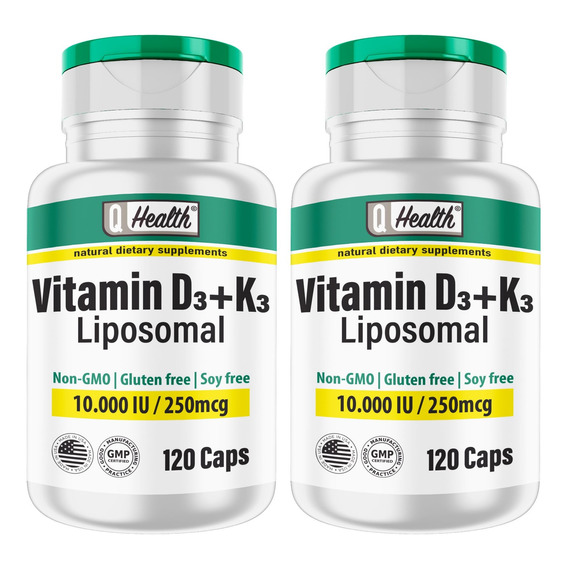 Vitamina D3 Liposomal 240 Caps - Unidad a $932
