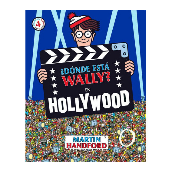 Dónde Está Wally? En Hollywood, De Martin Handford. Editorial Penguin Random House, Tapa Blanda, Edición 2018 En Español