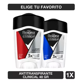 Rexona Men Clinical Desodorante En Crema 48gr