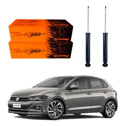  Par Amortecedor Traseiro Polo 1.0 Tsi 2017 A 2023