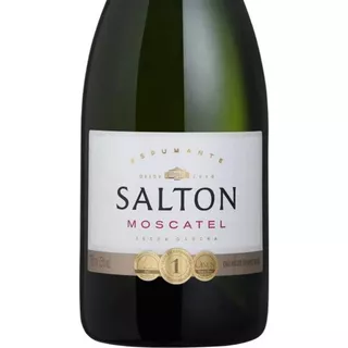 Espumante Brasileiro Branco Salton Moscatel Serra Gaúcha Garrafa 750ml