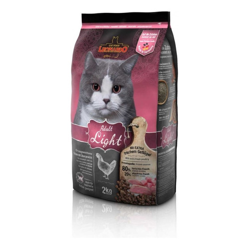 Leonardo Gato Adulto Light 2kg