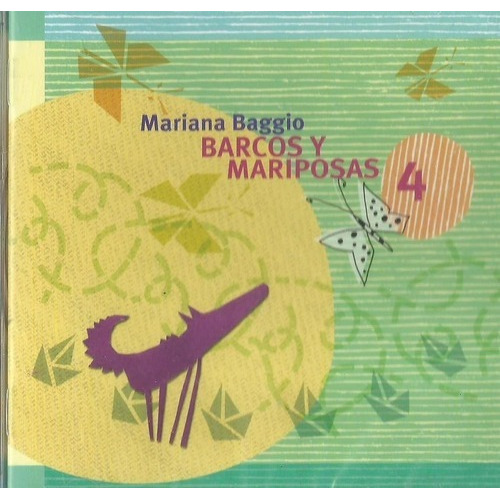 Mariana Baggio Barcos Y Mariposas Vol. 4 Cd Gobi