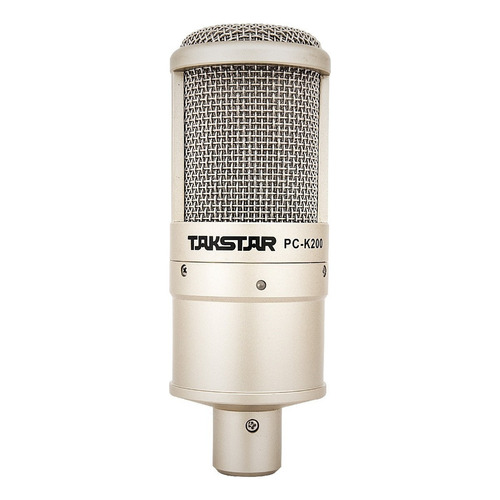 Micrófono de condensador XLR profesional Takstar K200. ¡Tienda! Color: plata