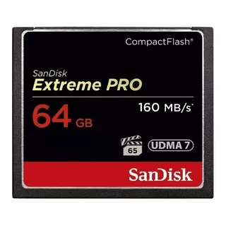 Cartão De Memória Sandisk Sdcfxps-064g-x46  Extreme Pro 64gb