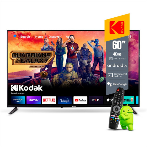 Smart Google Tv Uhd 4k Led Dtv 60 Pulgadas Android Tv Kodak