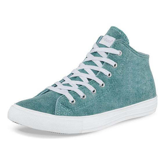 Botines Azurra Alto Verde Para Mujer Croydon