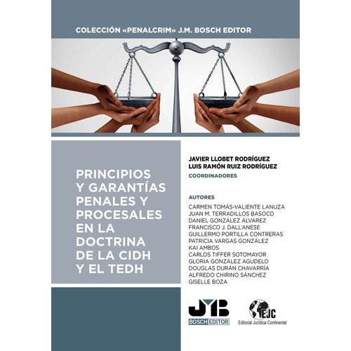 Principios Y Garantías Penales Y Procesales En La Doctrina De La Cidh Y El Tedh, De Javier Llobet Rodríguez Y Luis Ramón Ruiz Rodríguez. Editorial J.m. Bosch Editor, Tapa Blanda En Español, 2022