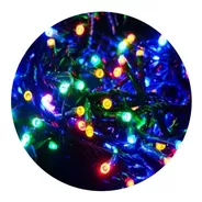 Luces De Navidad Led X100 Multicolor 9m Silmar