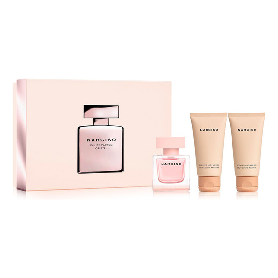 Kit Perfume Mujer Narciso Rodriguez Cristal Edp 50 Ml