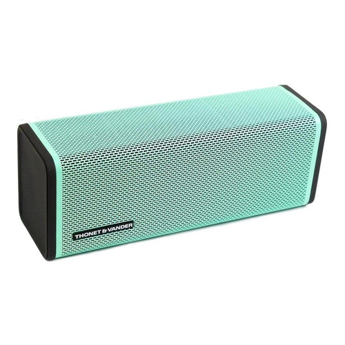 Parlante Thonet & Vander Frei portátil con bluetooth waterproof color Teal