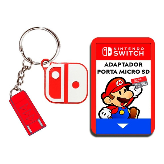 El Mejor Jig Rcm Nintendo Switch + Cartucho Porta Sd Llavero