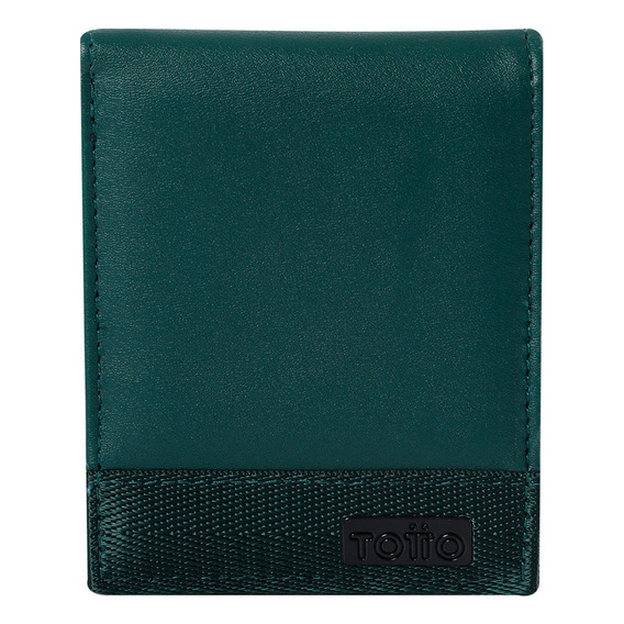 Billetera Para Hombre Vlidetto Mediana Verde