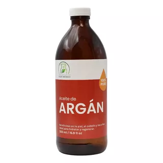 Aceite De Argán 100% Virgen Puro Premium 500 Ml