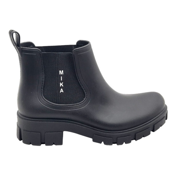 Bota De Lluvia Mujer Mika Botita Dama Mujer Plataforma 479 D