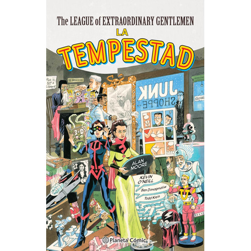 The League of Extraordinary Gentlemen: La Tempestad, de Moore, Alan. Serie Cómics Editorial Comics Mexico, tapa dura en español, 2021