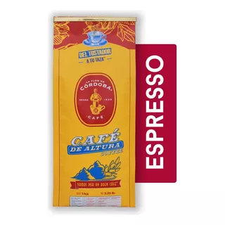 Café Espresso En Grano | Café Flor De Córdoba | 1 Kilo