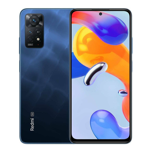 Xiaomi Redmi Note 11 Pro 5G (Snapdragon) Dual SIM 128 GB azul atlántico 6 GB RAM