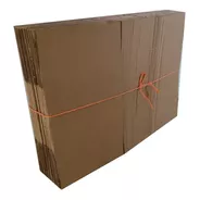 Caja Cartón Empaque Mediana 42x29x20 Reciclado 10 Pzas