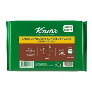 Caldo Knorr Verduras Con Sabor A Carne X 950gr (caja X 4u)