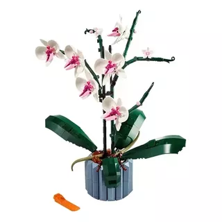 Orquídeas Para Armar De Bloques - Mega Construx Compatible