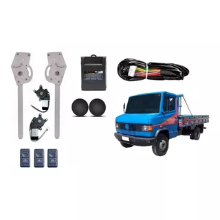 Kit Vidro Eletrico Caminhão Mb 709 91 À 00 12v