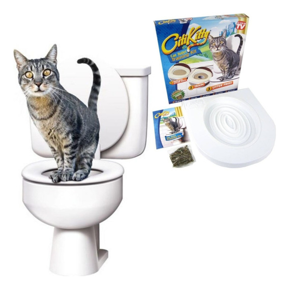 Kit De Entrenamiento De Baño Para Gatos Inodoro Water M®