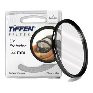 Filtro Tiffen Uv 52mm Protector Usa Nikon D3200 D5200 D7000