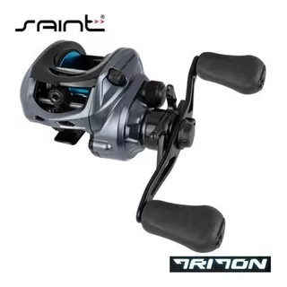 Carretilha Pesca Saint Plus Triton 10 Rol Drag 5kg