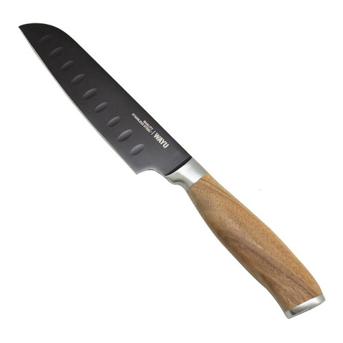 Cuchillo Santoku 5,5  Wayu Color Negro