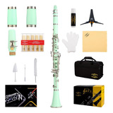 Glory Gly-clagn Clarinete Sib Profesional De Ebonita Con ...