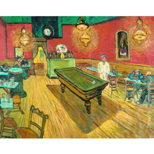 Van Gogh Café Nocturno Mini Rompecabezas 1000 Piezas Tomax