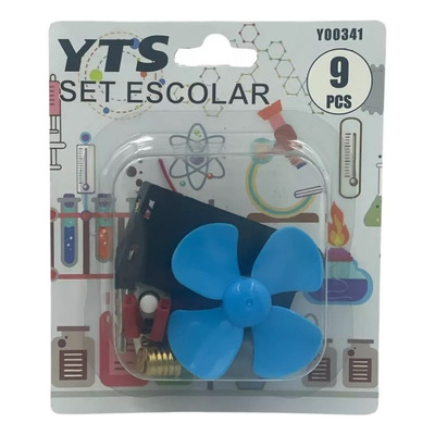 Kit Set Circuito Eléctrico Escolar 9 Piezas