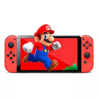 Consola Nintendo Switch Oled64gb Edición Especial Mario Red 