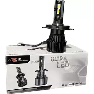 Par De Ultra Led Asx Hb4 70w 10000 Lúmens 6000k 9004