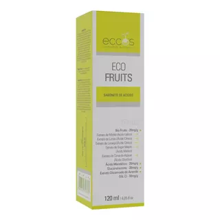Eco Fruits Sabonete Ácidos Clareamento Manchas - 120ml Eccos