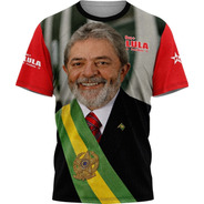 Lula - Presidente - Camiseta - Pt - Envio Imediato