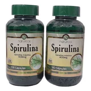 Spirulina Pack 2 X100 Capsulas - Unidad a $395