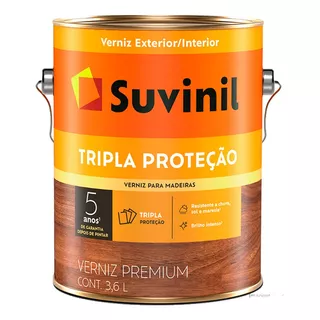 Verniz Madeira Tripla Proteção Imbuia 3,6l Suvinil