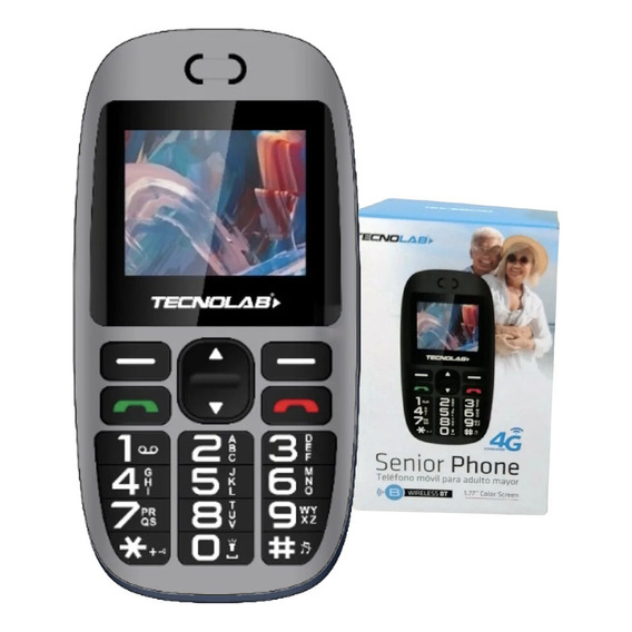 Telefono Celular Senior 4g Pantalla 1,77 Pulgadas Dual Sim 