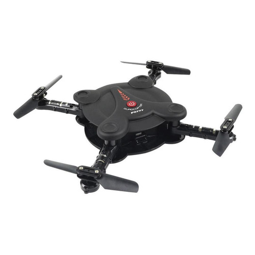 Mini drone FQ777 FQ17W con cámara SD black 1 batería