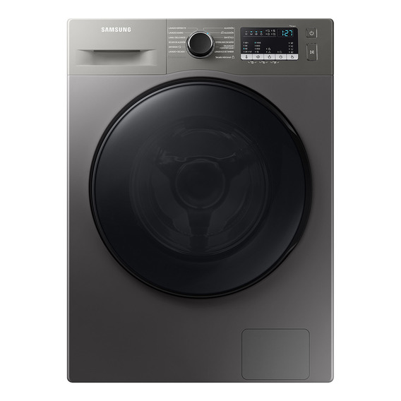 Lavadora Secadora Samsung Con Eco Bubble, 11.5kg Color Plateado 120V