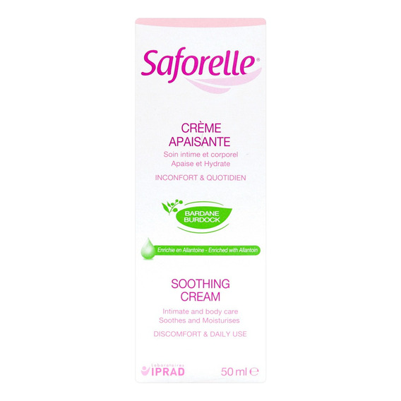 Crema Calmante Saforelle Para La Zona Intima 50 Ml