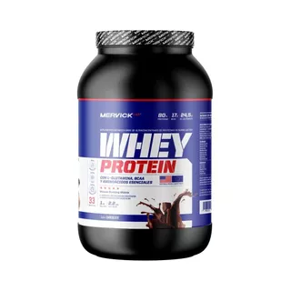Suplemento En Polvo Mervicklab  Whey Protein Proteínas Sabor Chocolate En Pote De 1kg