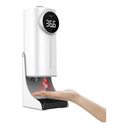 K9 PRO DUAL termometro con dispensador de gel o sanitizante
